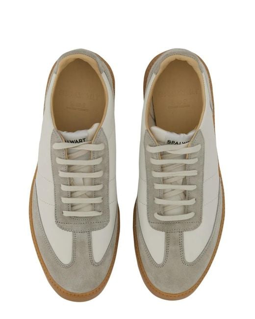 Spalwart White Smash Low Sneaker