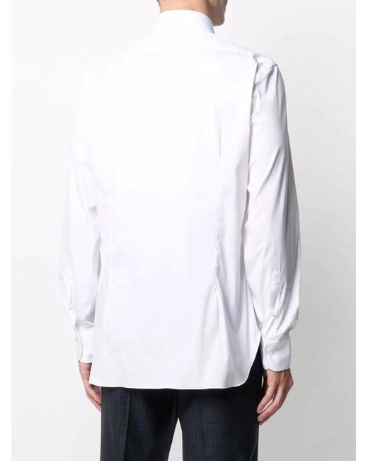 Barba Napoli White Camicia for men