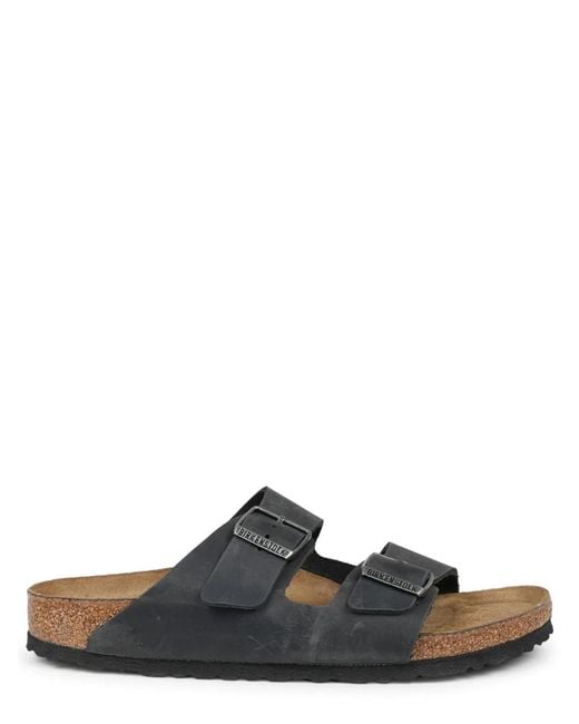 Birkenstock Black Sandalo "Arizona Sfb"