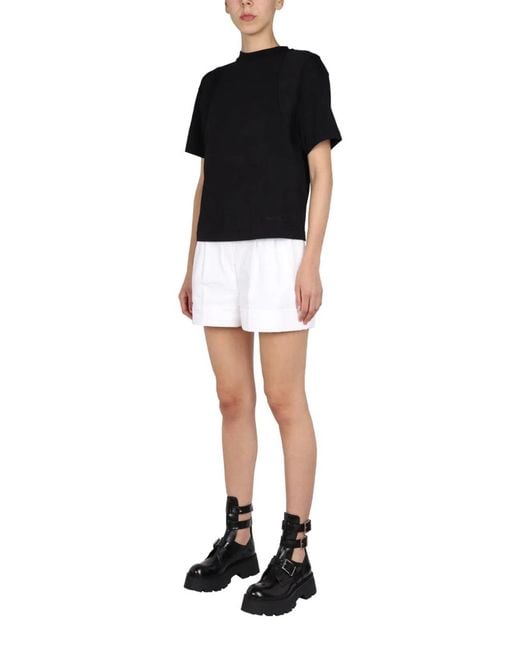 McQueen Black Crewneck T-Shirt