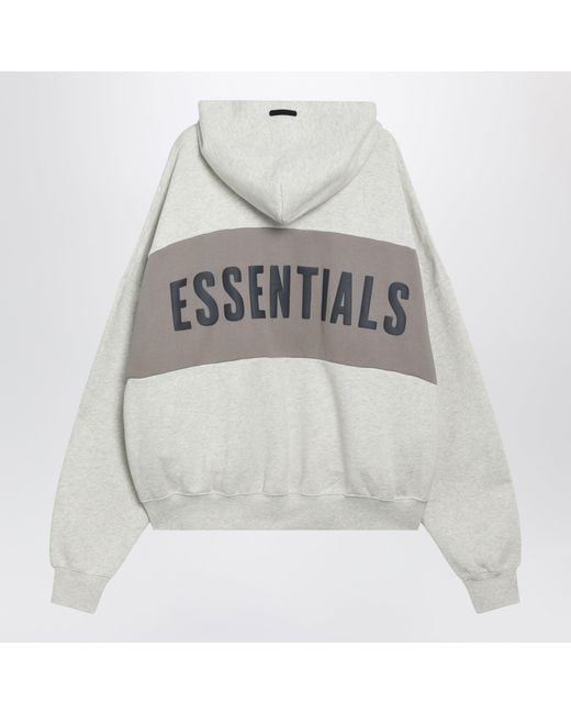 Fear Of God Gray Vanilla Cotton Fleece Sweatshirt for men