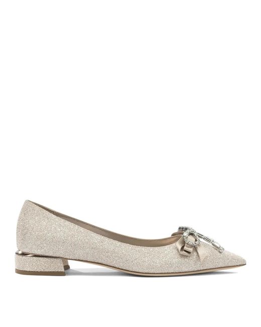 Jimmy Choo Metallic "Auria 25 Mm" Pump