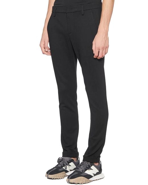 Dondup Black Pantalone Mod. Gaubert for men