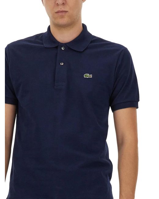 Lacoste Blue Classic Polo for men