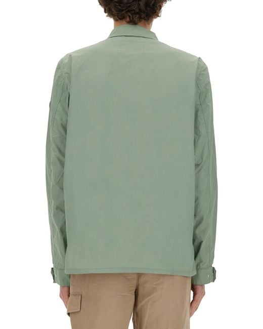 Woolrich Green Nylon Shirt for men