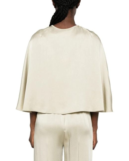 Forte_forte Natural Cape Shirt