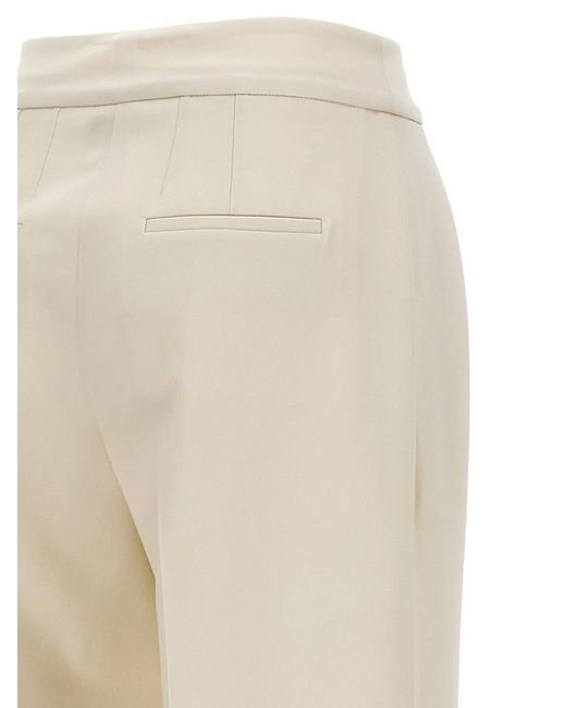 Kiton Natural Loose Leg Pants
