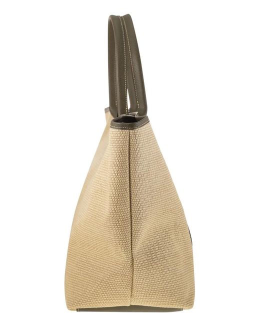 Longchamp Green Le Panier Pliage