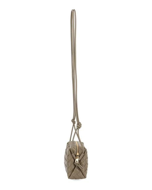 Bottega Veneta Natural Camera Bag Loop Mini