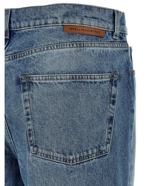 Stella McCartney Blue Layered Jeans