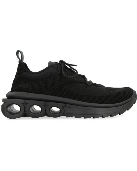 Ferragamo Black Nima Running Sneakers