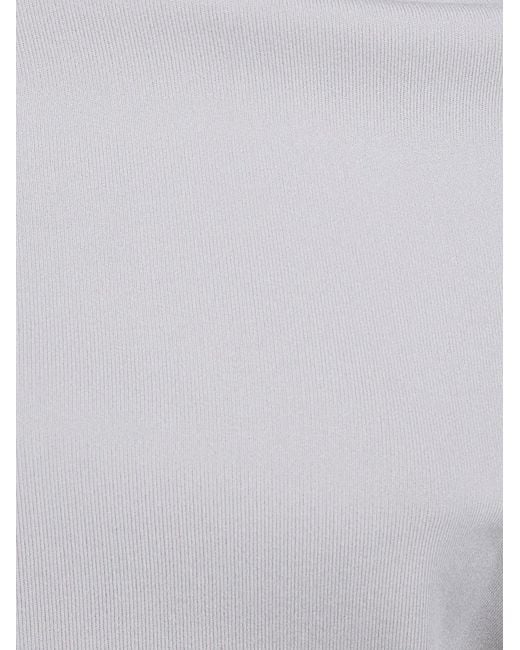 Rick Owens White "Draped" Top