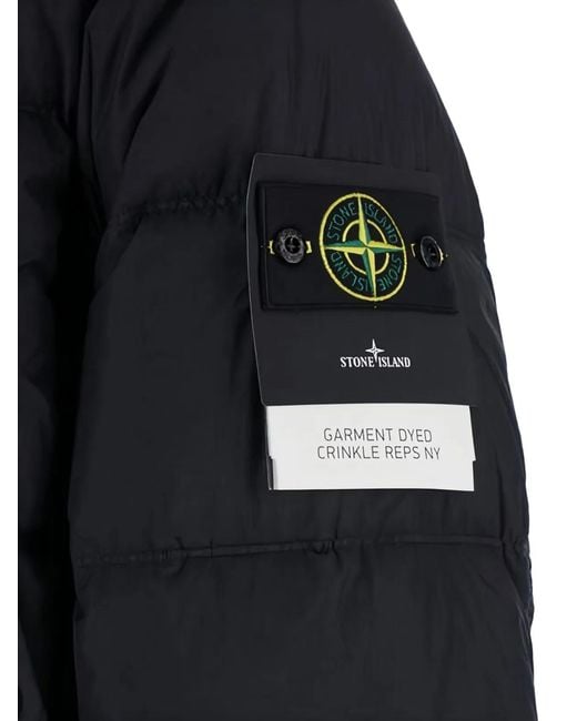 Stone Island Black 4100109 Crinkle Reps Ny for men