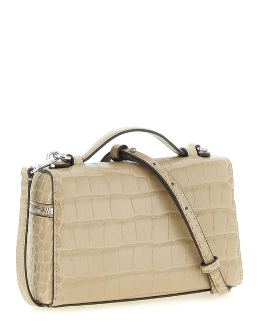 Tory Burch Metallic 'Romy Slim' Shoulder Bag