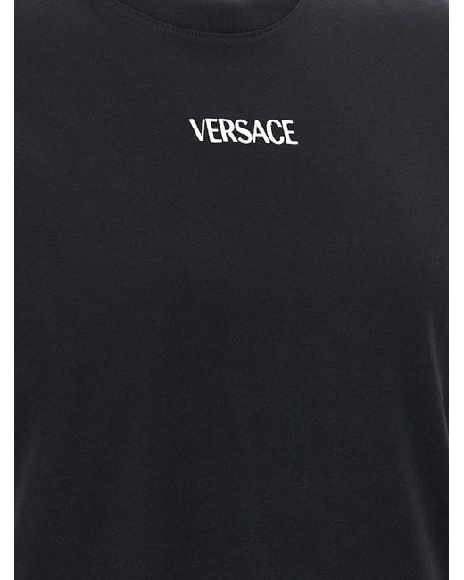 Versace Black Logo' T-Shirt for men