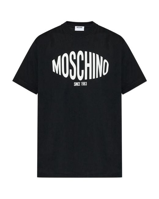 Moschino Couture Black Logo T-Shirt for men