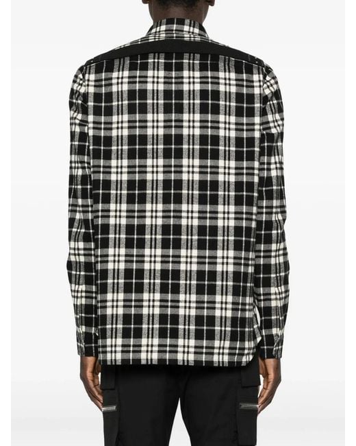 Rick Owens Black Outershirt for men
