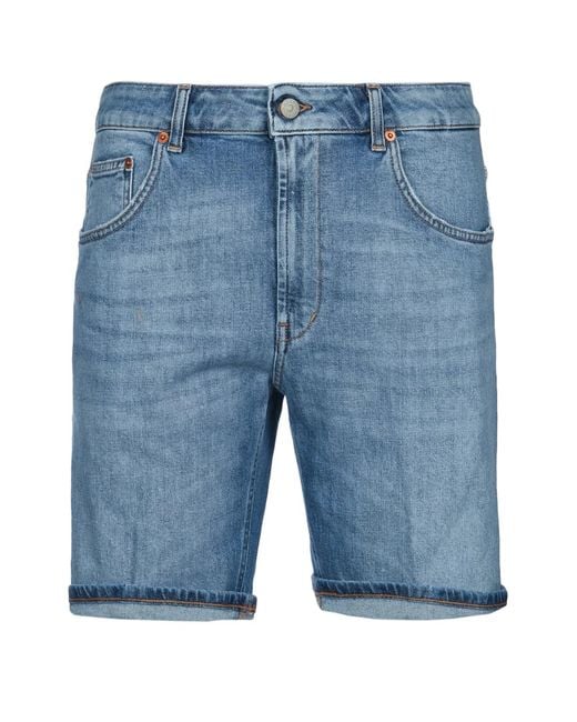 Dondup Blue Bermuda Derick for men