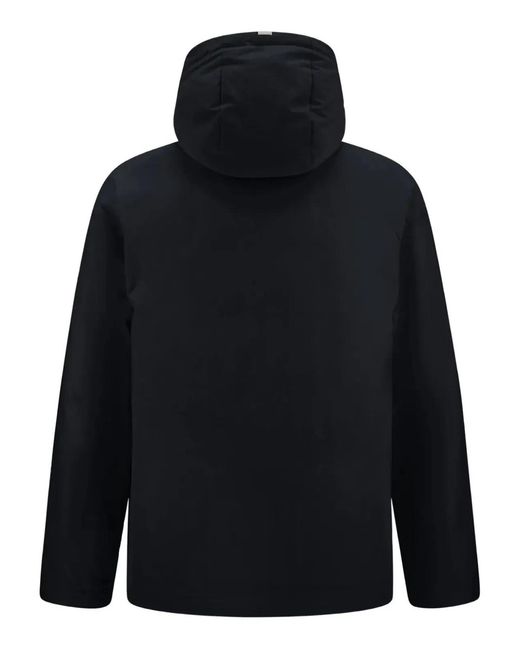 Herno Blue Cotton Feel Jacket for men