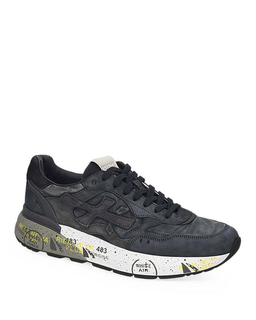 Premiata Blue Sneakers "Mick 0.1" for men