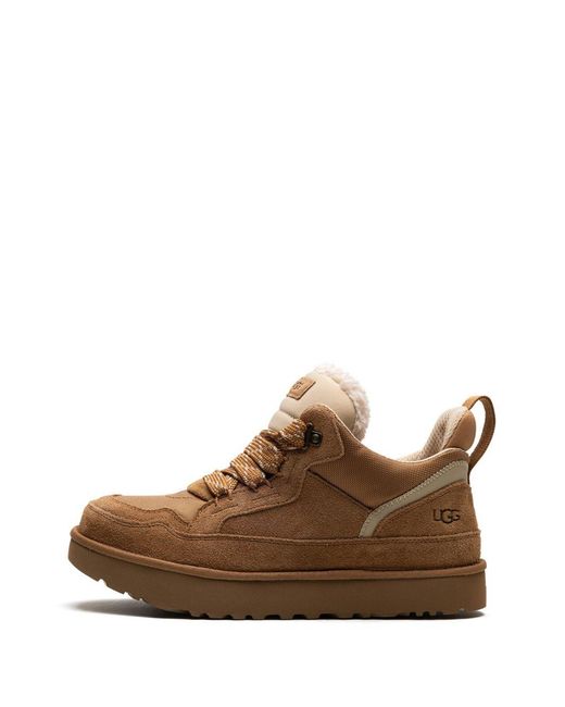 Ugg Brown Leather Shoes for men