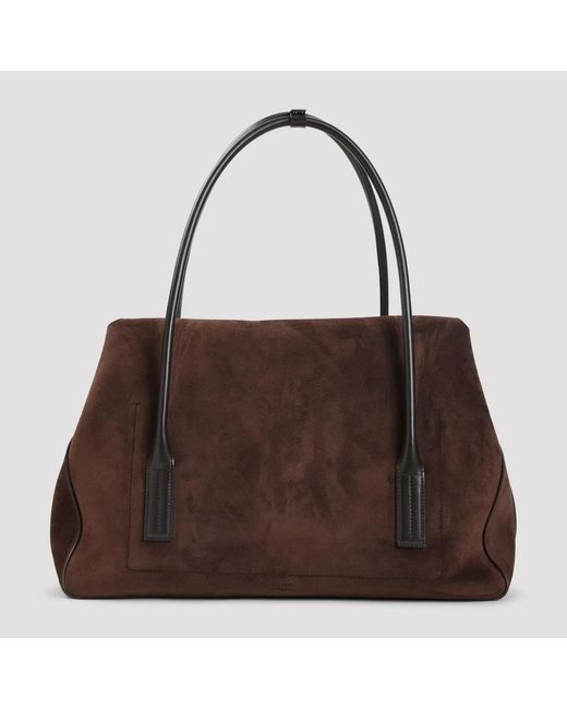 Tom Ford Brown Calf Leather Shoulder Bag