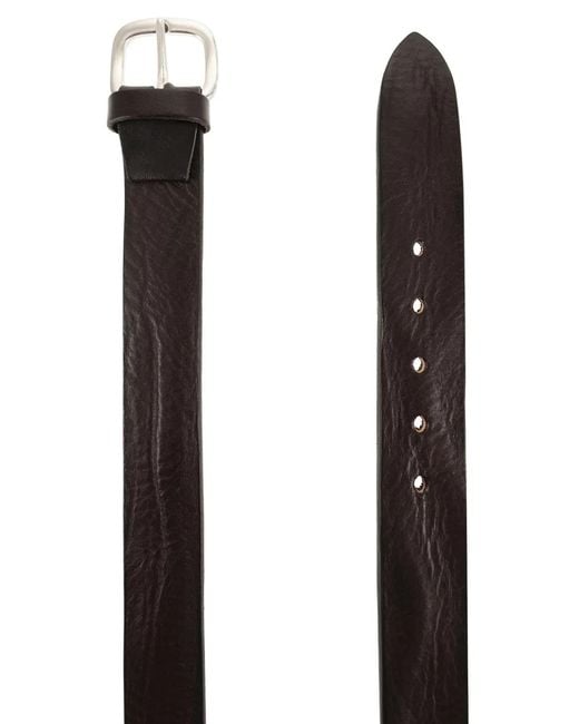 Alberto Luti White Classic Belt for men