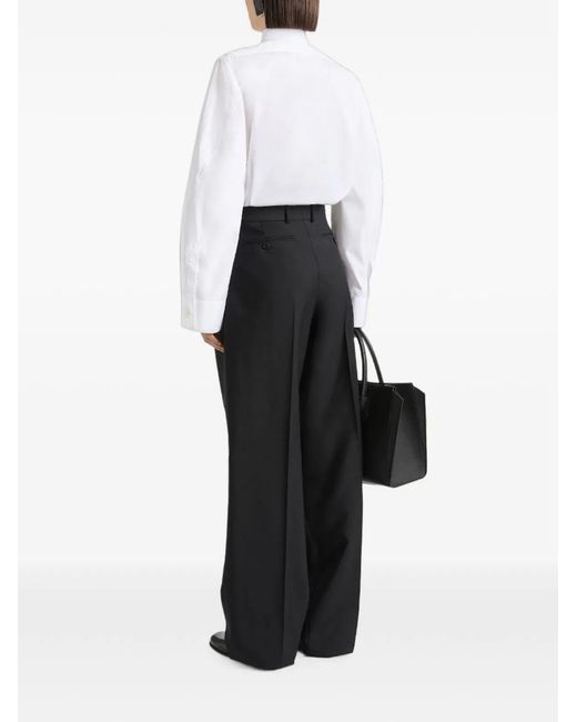 Givenchy White Long-Sleeve Shirt
