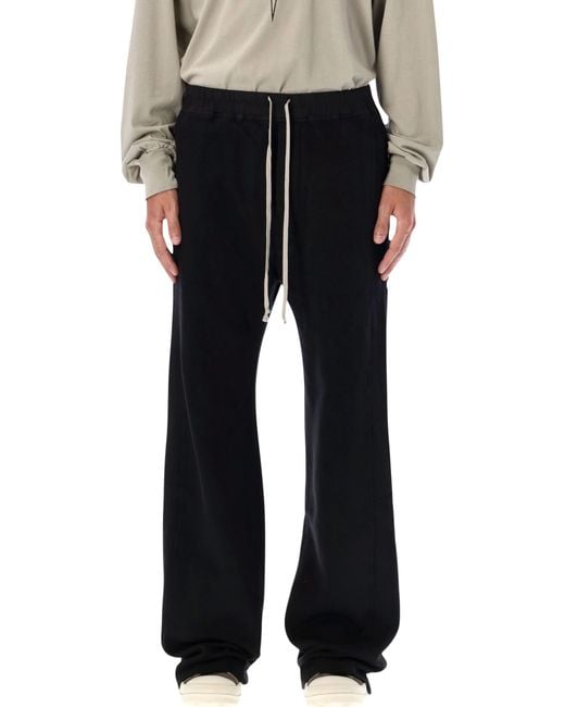 Rick Owens Black Drkshdw Wide Pusher Pants for men