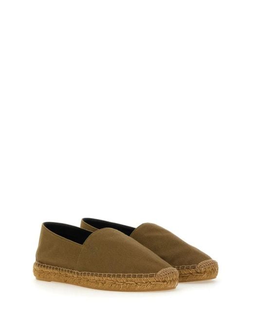 Saint Laurent Green Espadrille