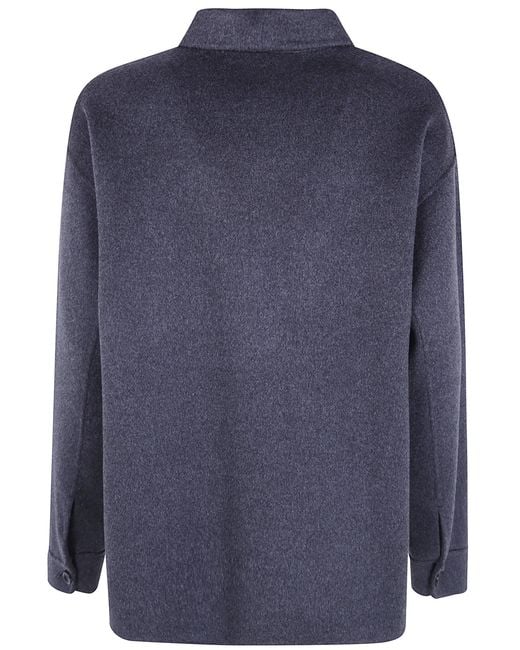 Aspesi Blue Calssic Wool Jacket