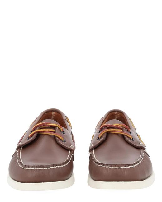 Sebago Brown Mocassino Docksides Portland for men