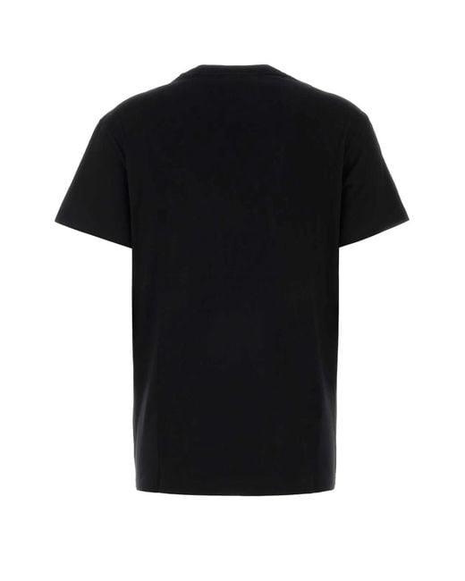 Valentino Garavani Black T-Shirt Jersey,Regul