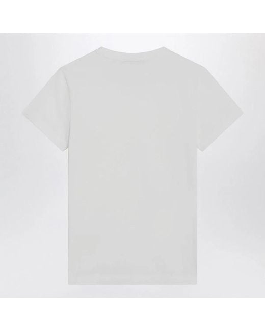 Prada White Tshirt Girocollo Bianca