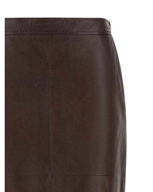 Max Mara Brown 'Msttimore' Skirt