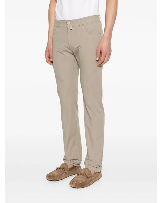Jacob Cohen Natural Pant 5 Pkt Slim Fit With Zipper Ba for men