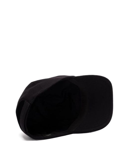 Fendi Blue Wool Cashmere Baseball Ff for men