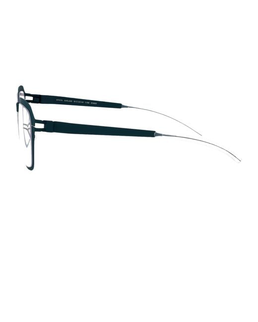 Mykita Black Lagoon Metal Glasses