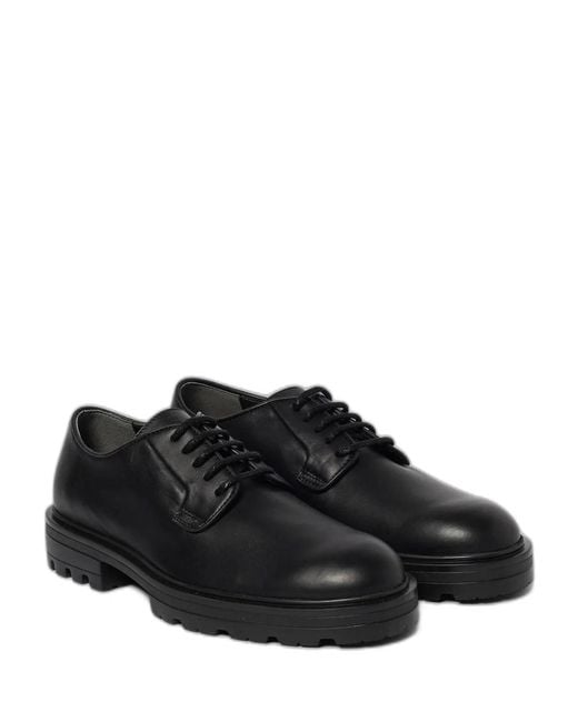 Hogan Black H673 Smooth Leather Derby for men
