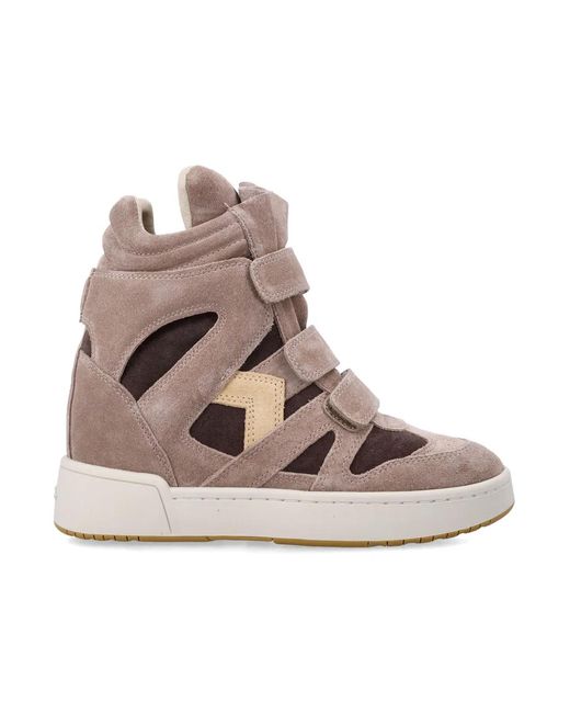 Isabel Marant Natural Im3 Wedge Sneakers