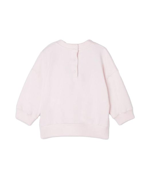 Fendi Pink Sweatshirt With Logo