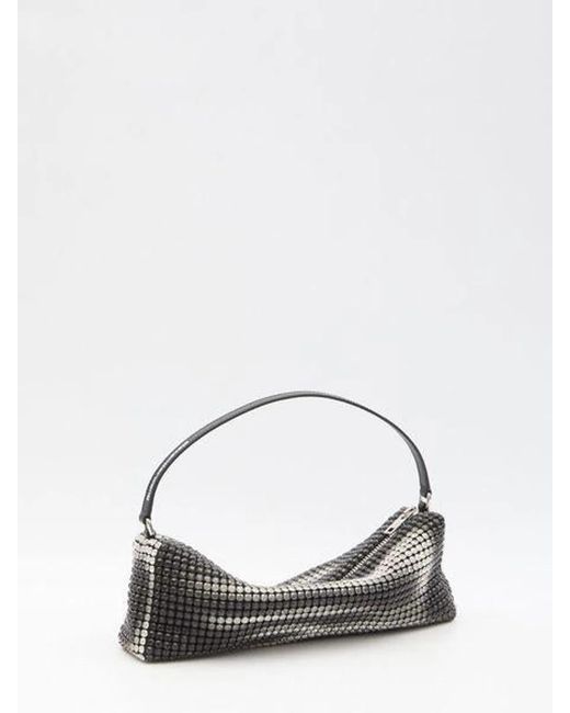 Alexander Wang Gray Heiress Flex Shopper Bag