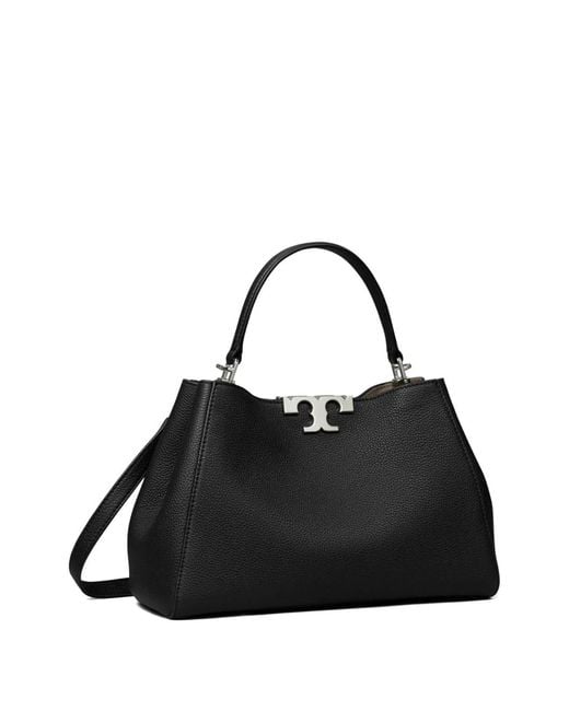 Tory Burch Black Eleanor Medium Leathert Handbag