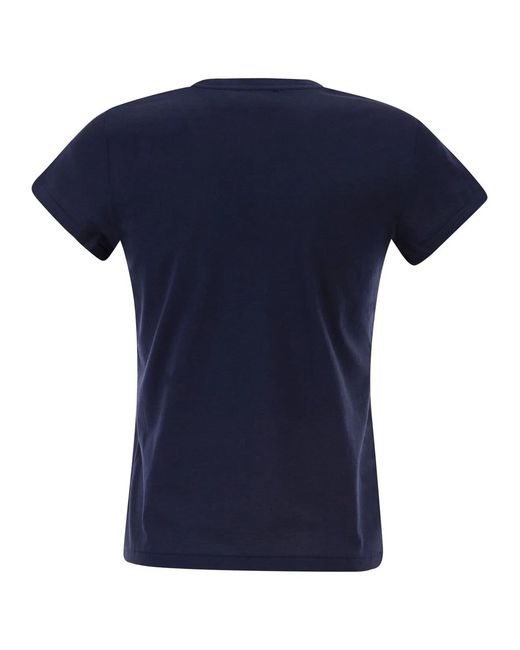 Polo Ralph Lauren Blue Classic-Fit Crew Neck T-Shirt