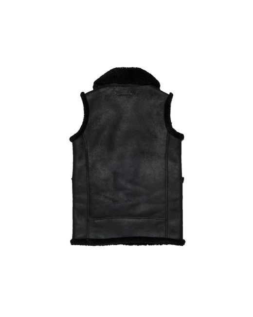 MM6 by Maison Margiela Black Jacket With Logo