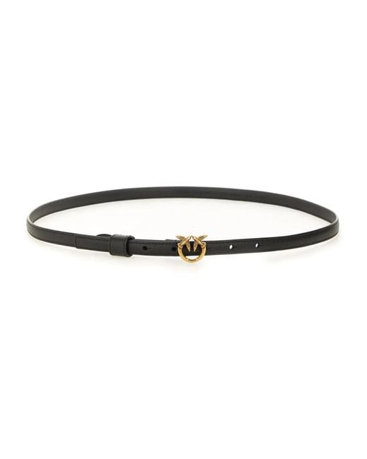 Pinko White Love Berry Belt