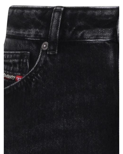 DIESEL Black Cotton Skirt