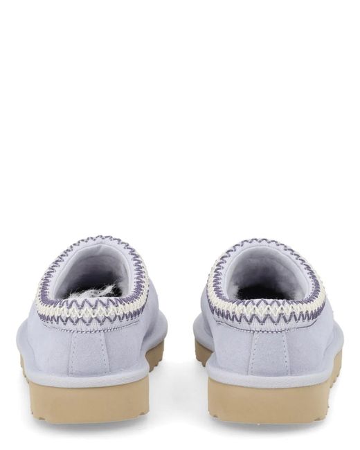Ugg White Leather Flats