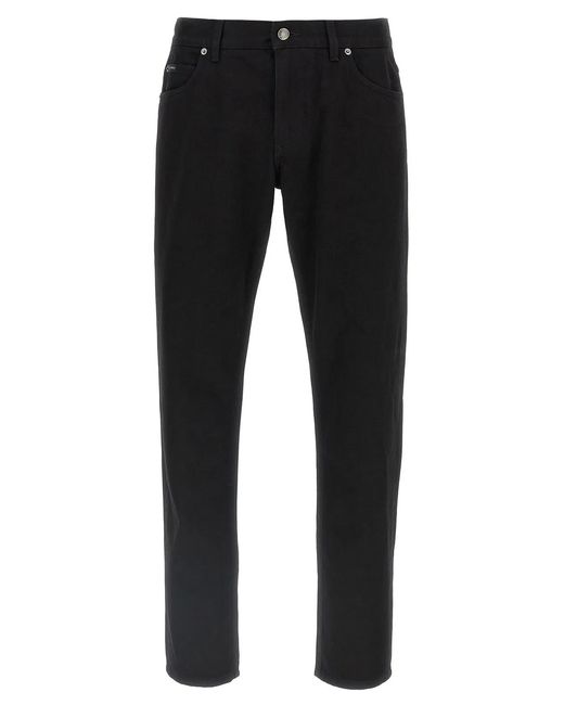 Dolce & Gabbana Black Dolce & Gabbana 'Mercury' Pants for men