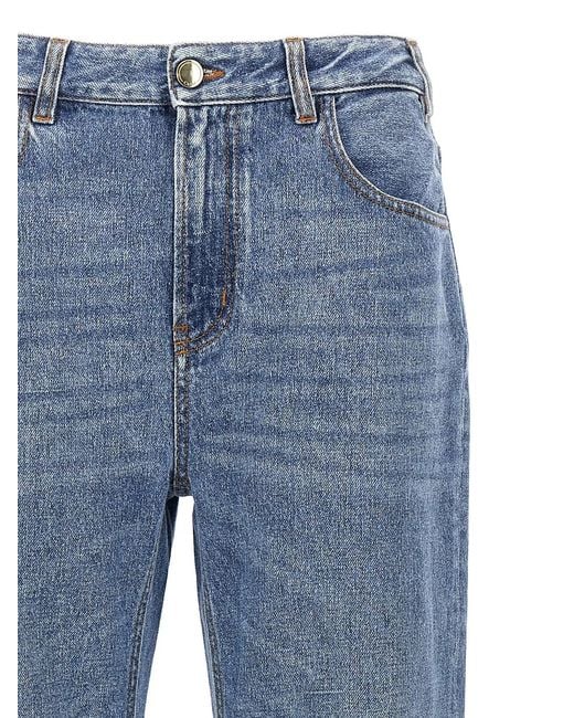 Chloé Blue High Waist Jeans